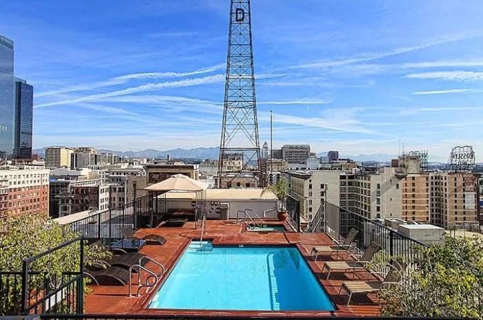 Modern Elite Open Style Loft With Rooftop Pool & Jacuzzi Los Angeles Bagian luar foto