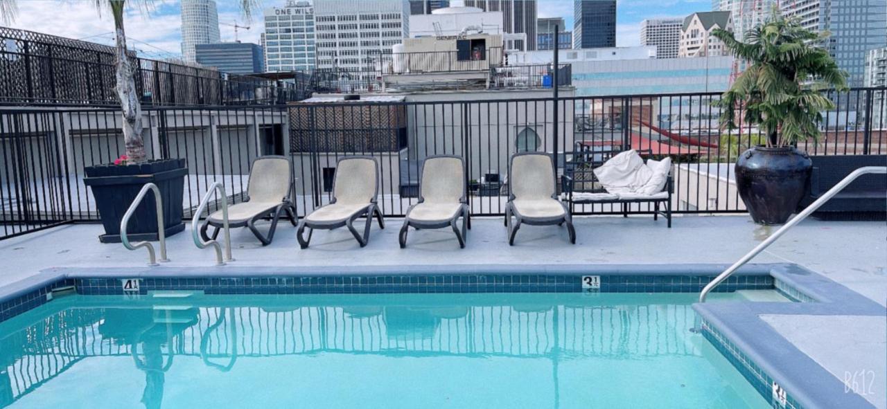 Modern Elite Open Style Loft With Rooftop Pool & Jacuzzi Los Angeles Bagian luar foto